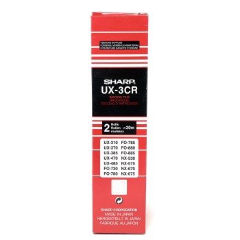 SHARP FO-3CR UX-3CR TTR ORIGINALE UX 305 UX 310/UX 330/345/355/370/385 FO-775 SHARP FO-3CR UX-3CR TTR ORIGINALE UX 305 UX 310/UX 330/345/355/370/385 FO-775
