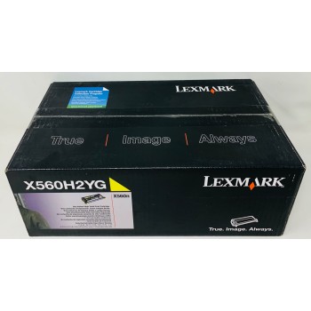 LEXMARK X560H2YG TONER ORIGINALE GIALLO PER X560dn / X560n 10K [A BOX]