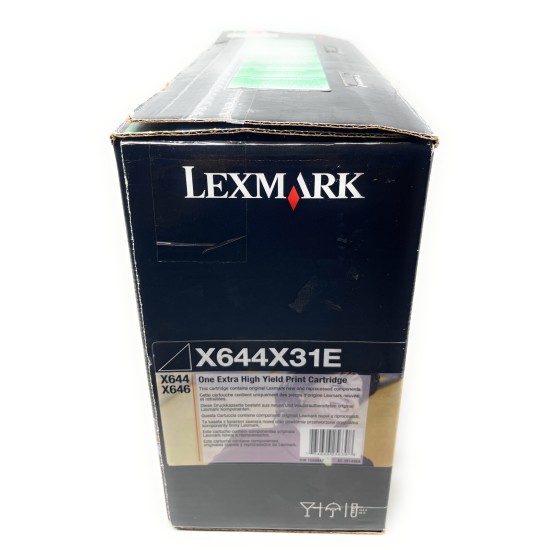 LEXMARK X644X31E TONER ORIGINALE NERO PER X644/X646 [OPEN BOX]