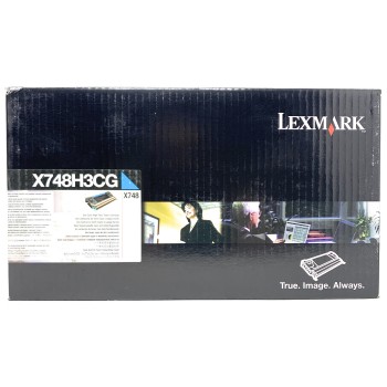 LEXMARK X748H3CG TONER ORIGINALE CIANO PER X748/X748de/X748dte [A BOX]