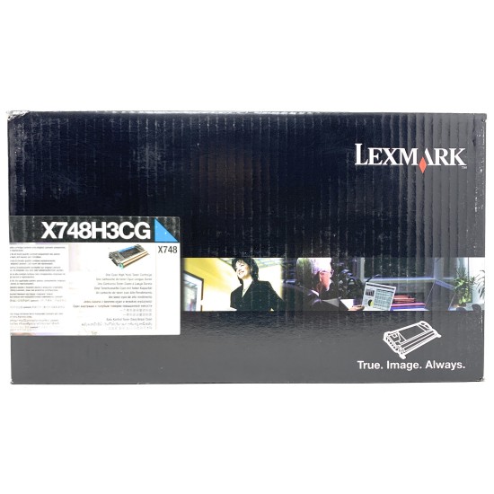 LEXMARK X748H3CG TONER ORIGINALE CIANO PER X748/X748de/X748dte [A BOX]