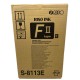 RISOGRAPH S-8113E INCHIOSTRO ORIGINALE NERO S-F-TYPE/Z-TYPE/EZ-TYPE 1.000ML X 2